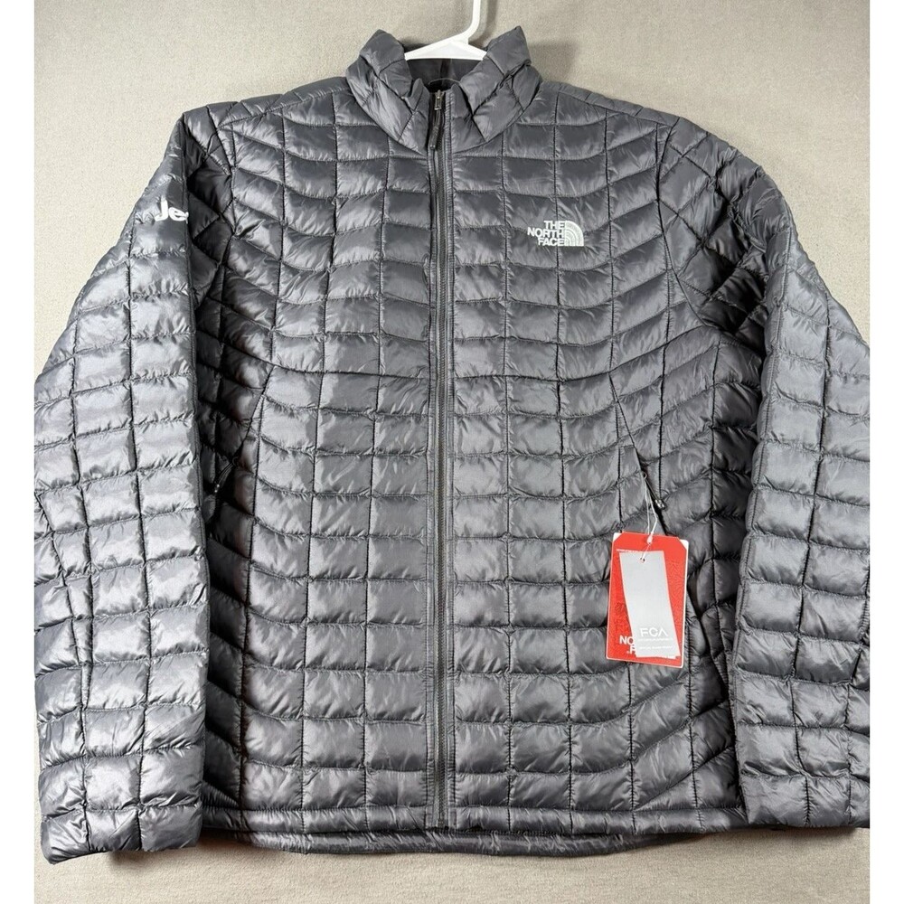 The North Face Jacket Mens Large Black Trekker Thermoball Eco Full Zip Packable